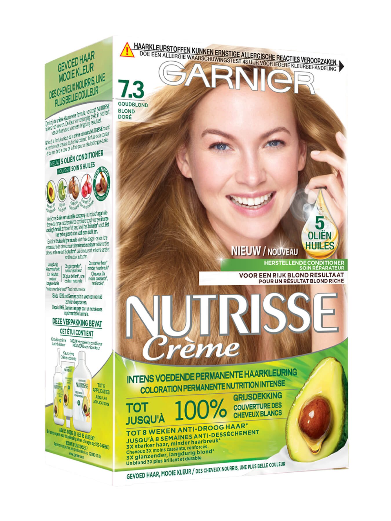 Nutrisse Creme 7.3 goudblond